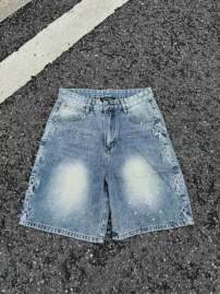 Picture of Chrome Hearts Jeans Short _SKUChromeHeartsM-2XLsytxH0388846
